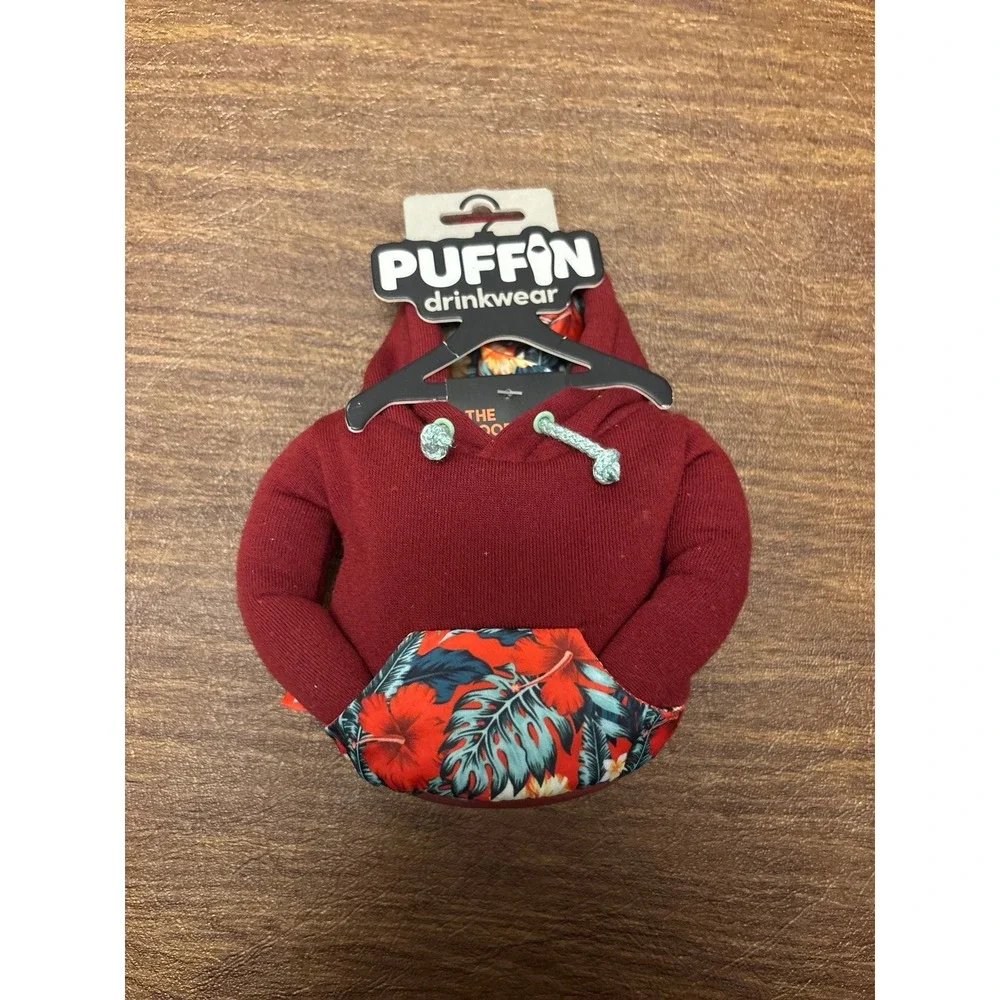 Puffin Drinkwear 12 Oz Insulated Can Hoodie‎ Koozy